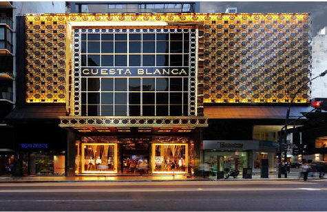 文山门头设计与商业空间的纽带。