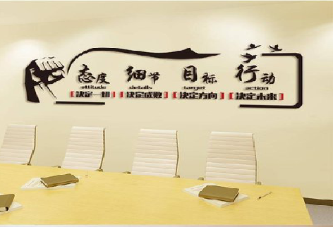 文山企业文化墙主要展示什么？