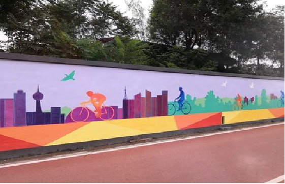 文山墙体彩绘-围墙