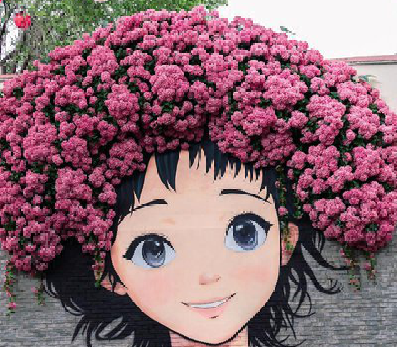 文山墙体彩绘-网红墙打卡