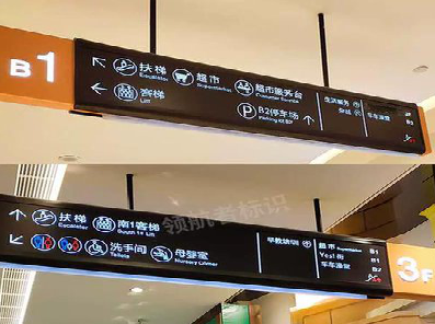 文山如何通过商场标识牌引导客流分布？